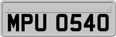 MPU0540