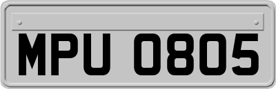 MPU0805