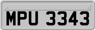 MPU3343