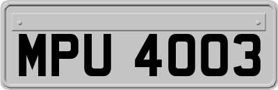 MPU4003