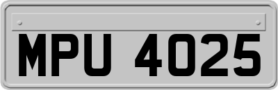 MPU4025