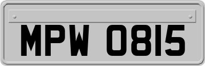 MPW0815