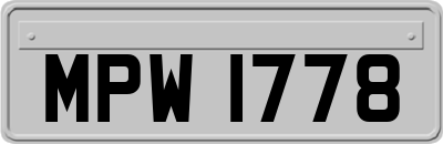 MPW1778