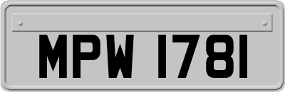 MPW1781