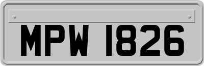 MPW1826