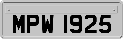 MPW1925