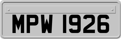 MPW1926