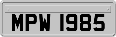 MPW1985