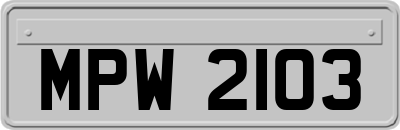 MPW2103