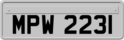 MPW2231