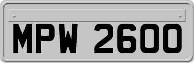 MPW2600