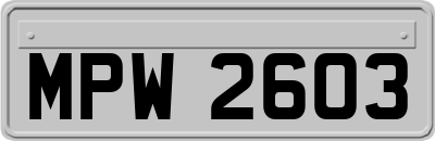 MPW2603