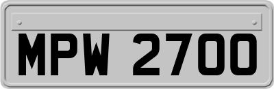 MPW2700