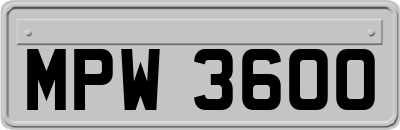 MPW3600