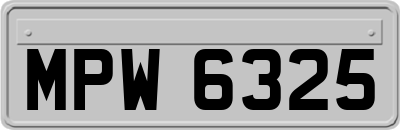 MPW6325