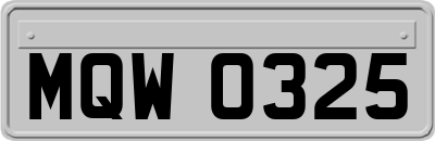 MQW0325