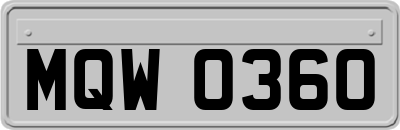 MQW0360