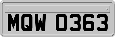 MQW0363