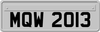 MQW2013