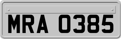 MRA0385