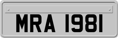 MRA1981