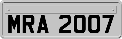 MRA2007