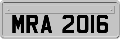 MRA2016