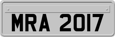 MRA2017