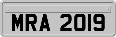 MRA2019