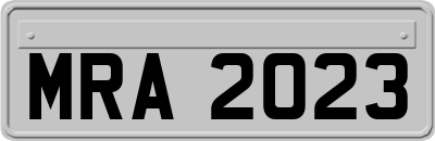 MRA2023