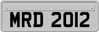 MRD2012