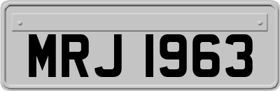 MRJ1963