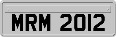 MRM2012