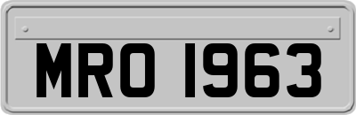 MRO1963
