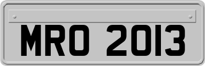 MRO2013
