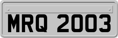 MRQ2003