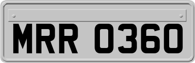MRR0360