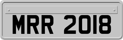 MRR2018