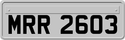 MRR2603