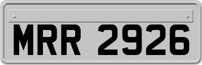 MRR2926