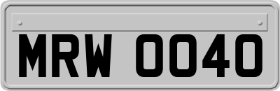 MRW0040