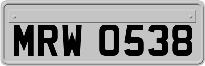 MRW0538