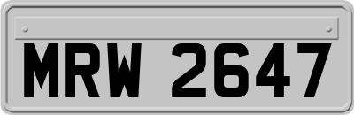 MRW2647