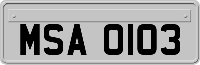 MSA0103