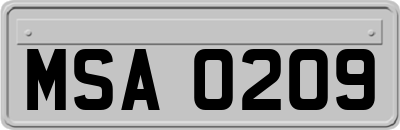 MSA0209