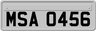MSA0456