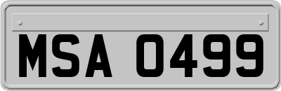 MSA0499