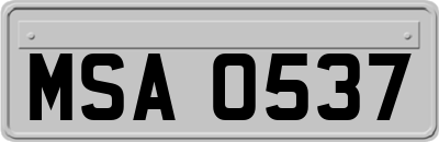 MSA0537