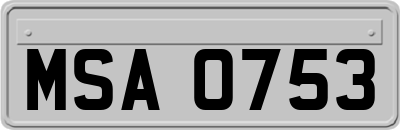 MSA0753
