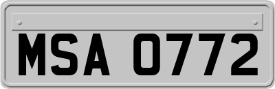 MSA0772